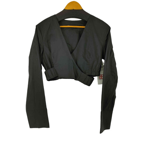 ザラ ZARA ラップブラウス レディース import:S