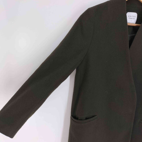 ユナイテッドトウキョウ UNITED TOKYO Vネックノーカラーコート レディース JPN:1