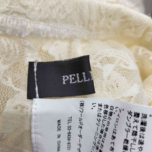 PELLICULE カットワークレースアシメトリースカート レディース FREE