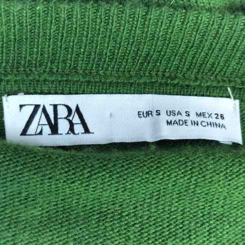 ザラ ZARA クロップドニット レディース import:S