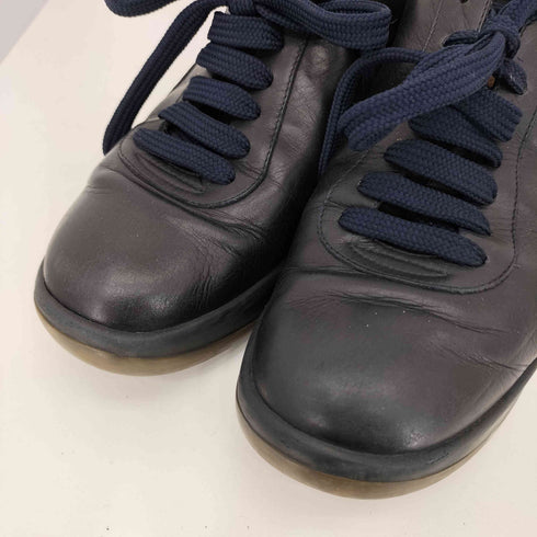 ルイヴィトン LOUIS VUITTON レザーレースアップスニーカー レディース 38