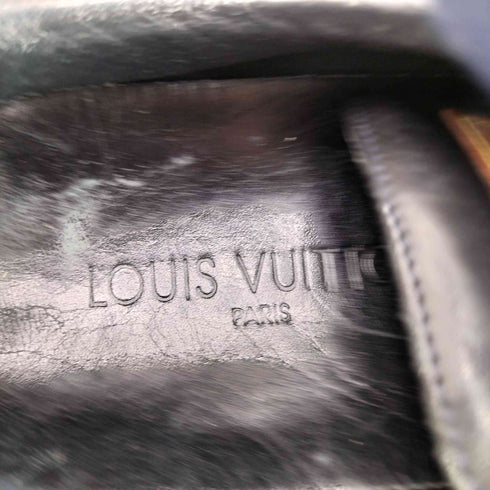 ルイヴィトン LOUIS VUITTON レザーレースアップスニーカー レディース 38