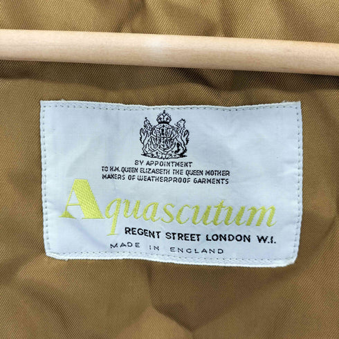 アクアスキュータム AQUASCUTUM チェック柄 ライナー メンズ