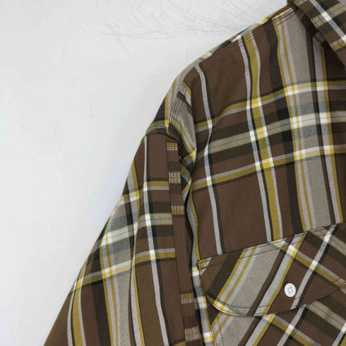 ダイワピアサーティナイン DAIWA PIER39 TECH ELBOW PATCH WORK SHIRTS FLANNEL PLAIDS メンズ JPN:XL