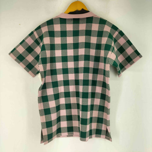 ラグアジェム LAGUA GEM GINGHAM CHECK POLO KNIT レディース FREE