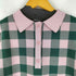 ラグアジェム LAGUA GEM GINGHAM CHECK POLO KNIT レディース FREE