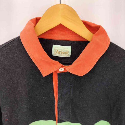 アリーズ ARIES L/S ラガーシャツ メンズ JPN:XL
