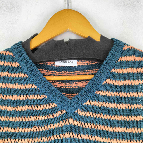 ラグアジェム LAGUA GEM V NECK KNIT VEST レディース FREE