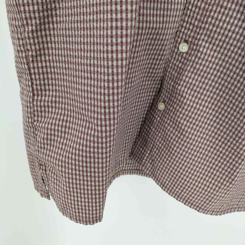 パタゴニア patagonia 13SS シアサッカー チェック S/S シャツ メンズ import:L