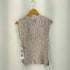タン TAN PAINTED YARN VEST レディース FREE