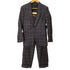 ポールスミス Paul Smith E.THOMAS WOOL CHECK チェック 2B テーラードジャケット & ノータック テーパードスラックス 裏地フェザー メンズ 上下:M