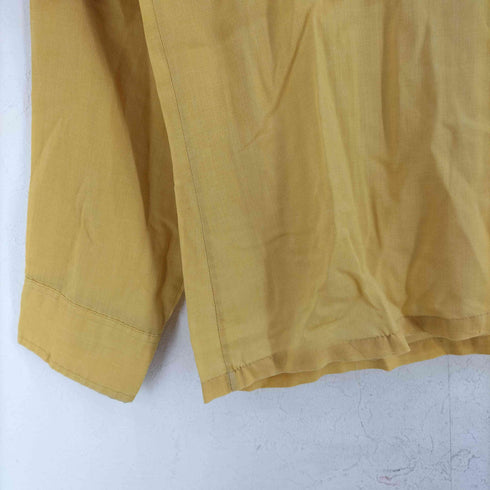 Le Chevron 60-70s レーヨンポリ 長袖シャツ メンズ import:L