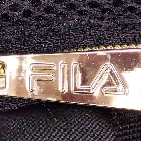 フィラ FILA ロゴ プリント スクエア リュックサック バッグパック メンズ