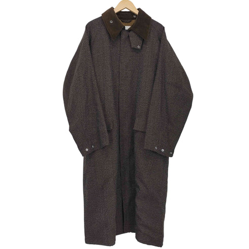 バブアー Barbour 別注 OS OVERSIZED BURGHLEY ウール オーバーサイズコート メンズ 40