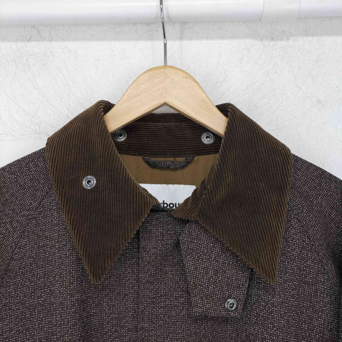 バブアー Barbour 別注 OS OVERSIZED BURGHLEY ウール オーバーサイズコート メンズ 40