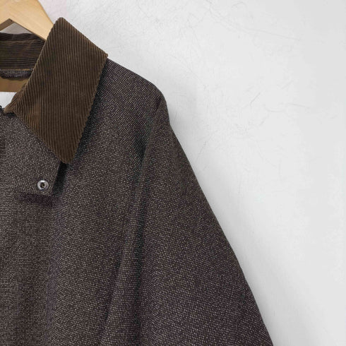 バブアー Barbour 別注 OS OVERSIZED BURGHLEY ウール オーバーサイズコート メンズ 40