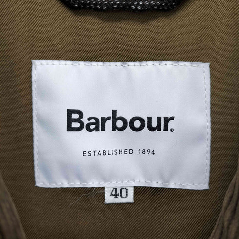 バブアー Barbour 別注 OS OVERSIZED BURGHLEY ウール オーバーサイズコート メンズ 40