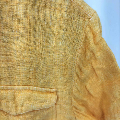 オーラリー AURALEE LINEN DOUBLE FACE HARF SLEEVED SHIRTS レディース 1