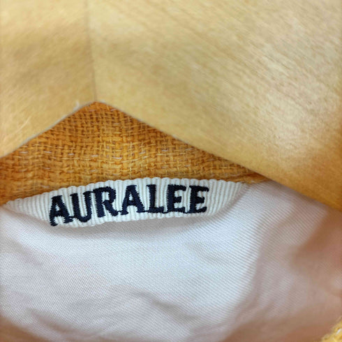 オーラリー AURALEE LINEN DOUBLE FACE HARF SLEEVED SHIRTS レディース 1