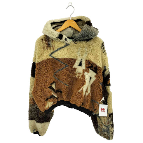 アリーズ ARIES IKAT FLEECE HOODIE レディース