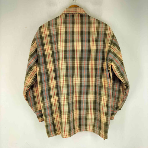 ファイブブラザー FIVE BROTHER 70-80S MADE IN USA 裏地キルティング ネルシャツ メンズ JPN:M