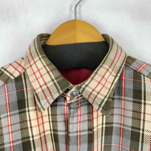 ファイブブラザー FIVE BROTHER 70-80S MADE IN USA 裏地キルティング ネルシャツ メンズ JPN:M
