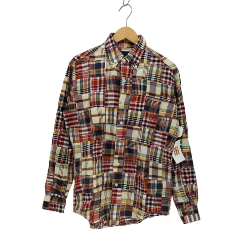ウエアハウス WAREHOUSE パッチワーク L/S シャツ メンズ import:S