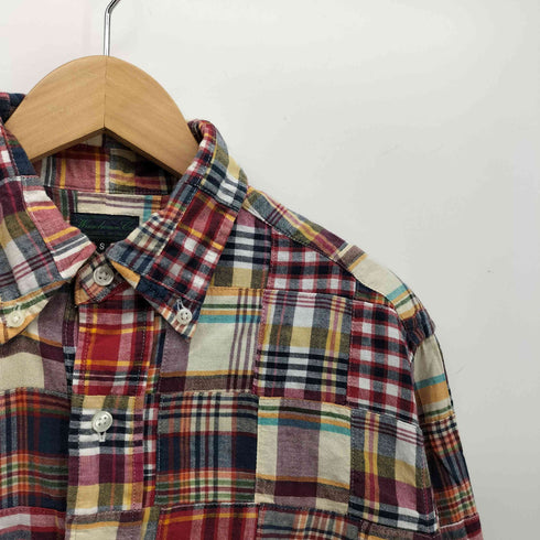 ウエアハウス WAREHOUSE パッチワーク L/S シャツ メンズ import:S