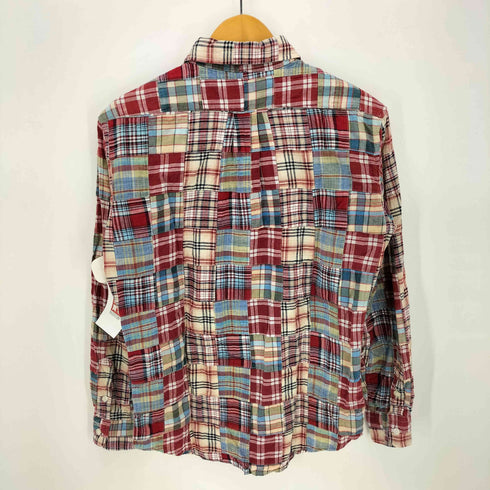 ウエアハウス WAREHOUSE パッチワーク L/S シャツ メンズ import:S