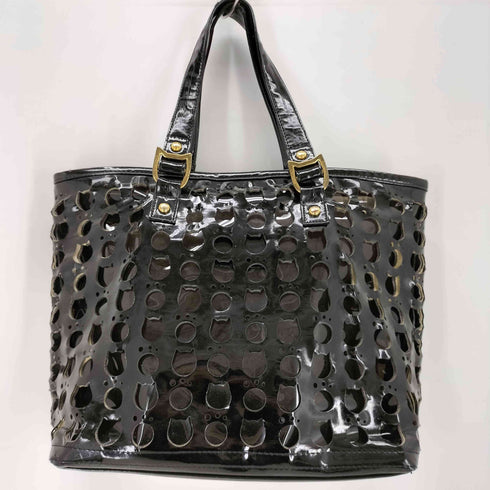 ツモリチサト TSUMORI CHISATO パンチングエナメルバッグ レディース