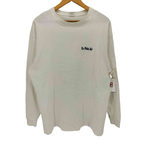 EN PLEIN AIR Core Logo L/S T-shirts ロゴ 刺繍 Tシャツ メンズ import:L