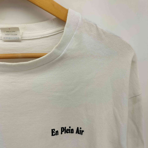 EN PLEIN AIR Core Logo L/S T-shirts ロゴ 刺繍 Tシャツ メンズ import:L