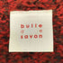 ビュルデサボン bulle de savon モヘヤ混 Vネック ニット レディース FREE
