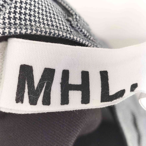 エムエイチエル MHL. 千鳥柄 コットンパンツ レディース M