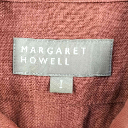 マーガレットハウエル MARGARET HOWELL リネン 半袖 シャツ レディース JPN:1