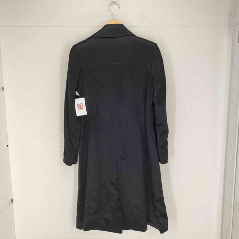 シルク100 トレンチコート レディース US:4