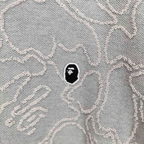 アベイシングエイプ A BATHING APE NEON CAMO JACQUARD RELAXED FIT CREWNECK メンズ XL