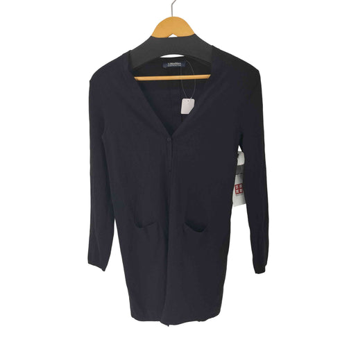 マックスマーラ MAX MARA FOR EASY LIVING バックボタンデザインカーディガン レディース JPN:M