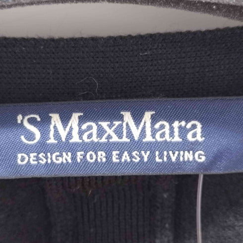 マックスマーラ MAX MARA FOR EASY LIVING バックボタンデザインカーディガン レディース JPN:M
