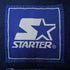 スターター STARTER 90s CEORGIATECH 刺繍 カレッジ ハーフジップ 中綿 アノラックパーカー プルオーバー メンズ import:M