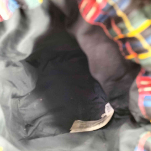 ガニー Ganni マルチチェック 巾着バッグ レディース