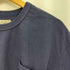 YMFACTORY YMTEE なす紺 シングルステッチ ポケットTシャツ カットソー メンズ 42