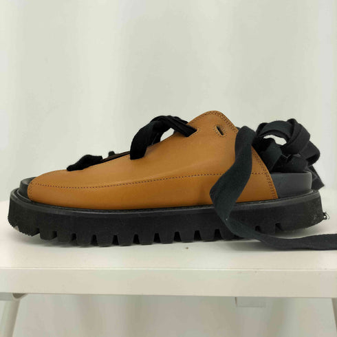 プランシー PLAN C レースアップサンダル レディース