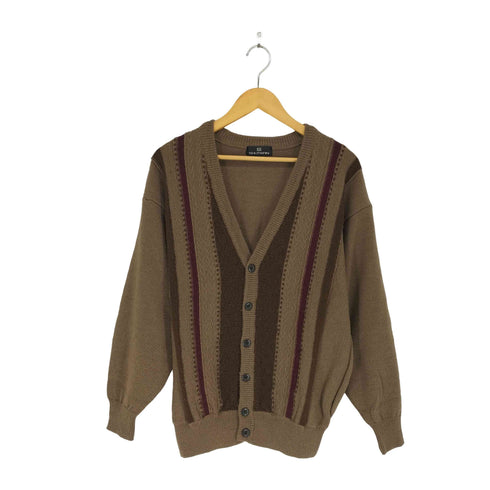 SHUTERN ケーブルニットカーディガン メンズ L