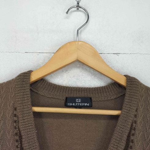 SHUTERN ケーブルニットカーディガン メンズ L