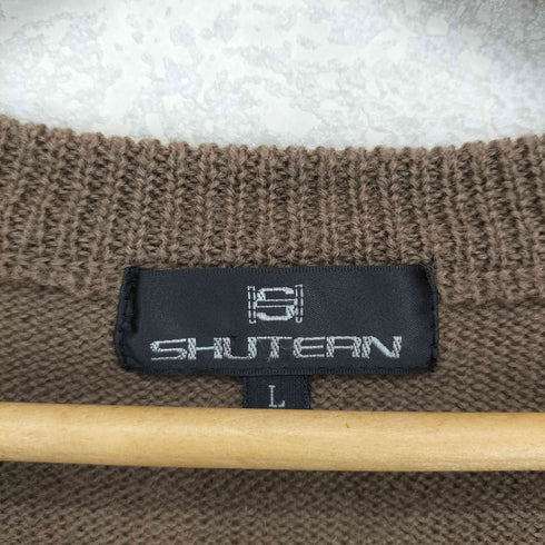 SHUTERN ケーブルニットカーディガン メンズ L