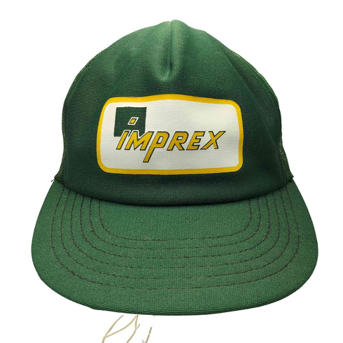 USA製 imprex プリント トラッカーメッシュ キャップ 帽子 メンズ