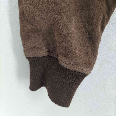 Etam real leather リアルレザースエードブルゾンジャケット レディース 9AR