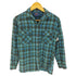 ペンドルトン PENDLETON 60S マドラスチェック フラップポケット ウール 開襟 オープンカラー L/S ネルシャツ メンズ import:M