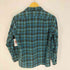 ペンドルトン PENDLETON 60S マドラスチェック フラップポケット ウール 開襟 オープンカラー L/S ネルシャツ メンズ import:M